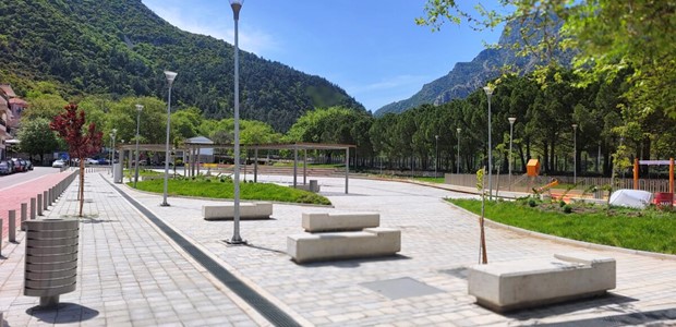 H νέα πλατεία της Πύλης από ψηλά
